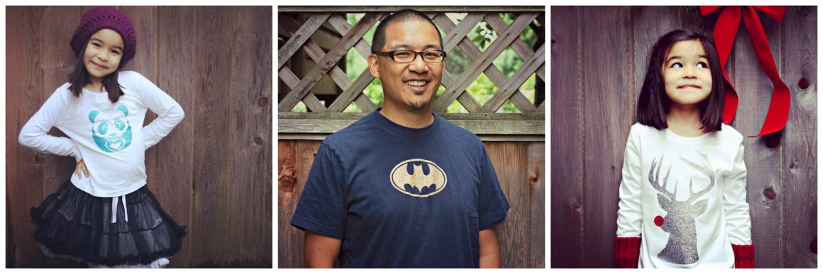 Sampling of Shirts from Hello Creative Family