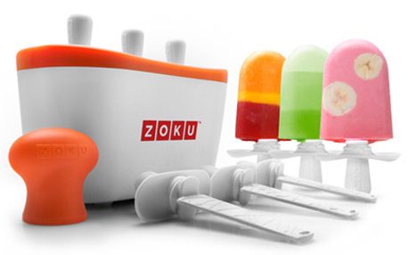 The zoku quick pop maker with have delicious popsicles ready to eat in just 7 minutes!
