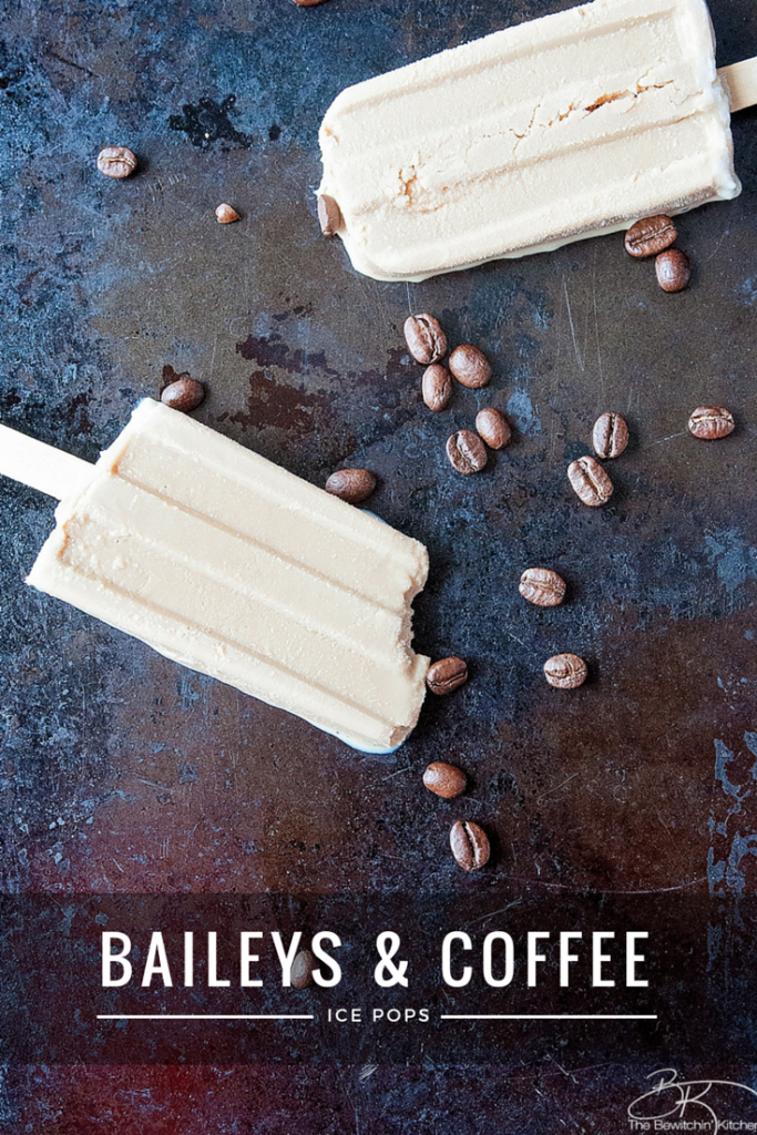 Baileys and Coffee Ice Pop Recipe from The Bewitchin Kitchen
