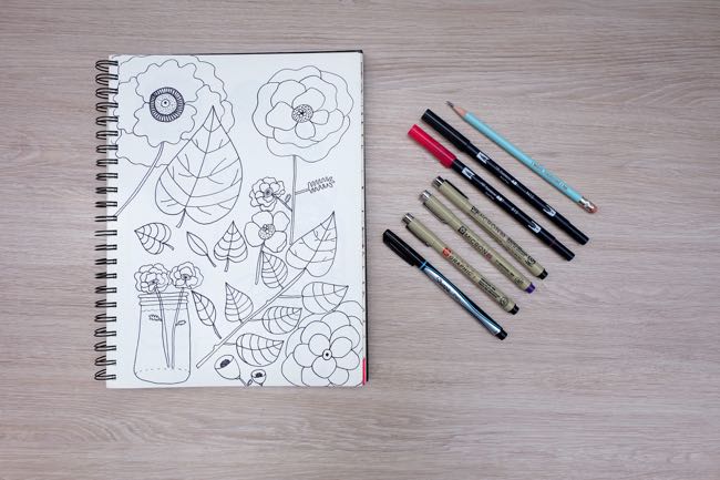 Learning to Draw with The Creative Bug Line Drawing Class With Lisa Congdon