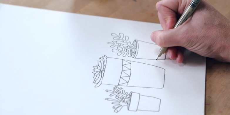 Learning to Draw with The Creative Bug Line Drawing Class With Lisa Congdon