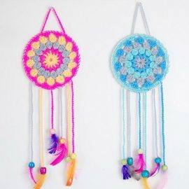Dream Catcher Crochet from Let's Do Something Crafty