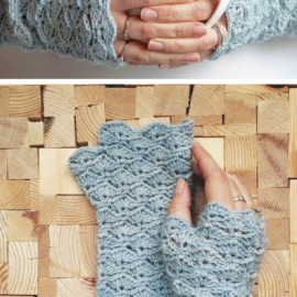Fingerless Glove from Crejjtion