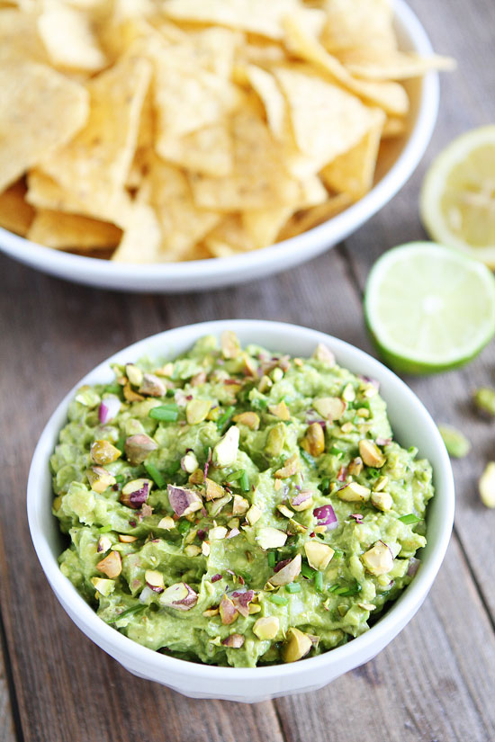 Pistachio Guacamole Recipe from Two Peas and Their Pod