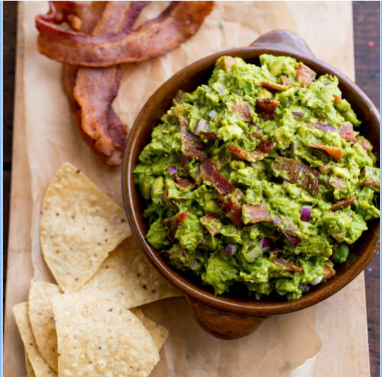 Bacon Guacamole Recipe from Food & Wine