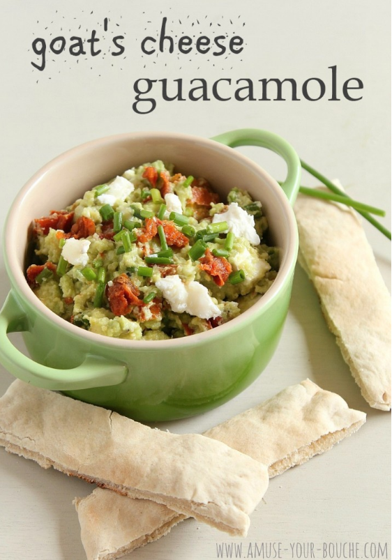 Goat's Cheese Guacamole Recipe from Amuse Your BoucheGoat's Cheese Guacamole Recipe from Amuse Your Bouche