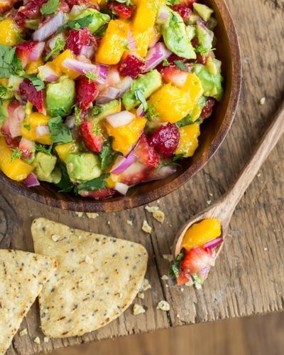 Strawberry Mango Guacamole Recipe from Oh She Glows on Austin 360