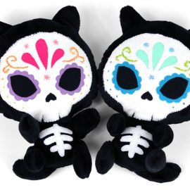 Sugar Skull Kitties Plush Pattern from Choly Knight