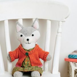 Upcycled Mrs. Fox Plushy from Sew Style and Home