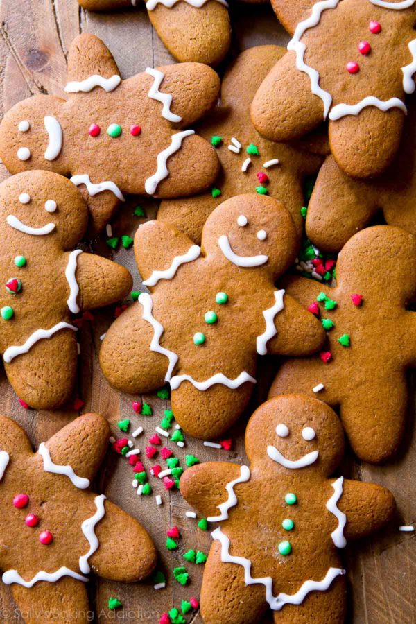 27+ Cookie Recipes Perfect For Christmas Cookie Exchanges- Soft and Chewy Gingerbread Man Recipe from Sally's Baking Addiction