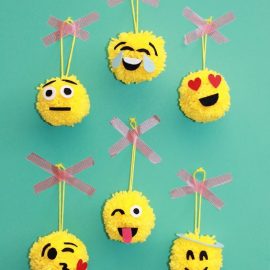 Pompom Emoji SWAPS Idea from Momtastic