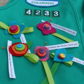 Felt Flower SWAPS Idea from Kunin Felt
