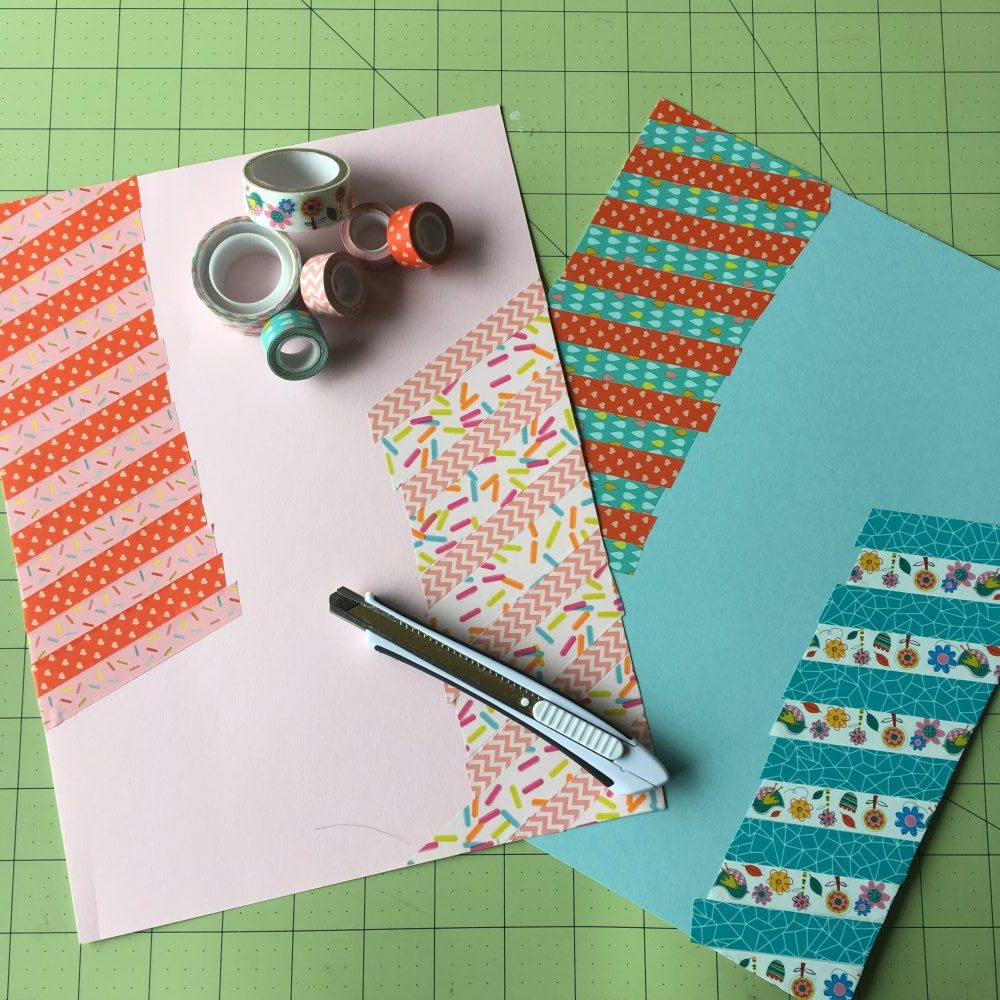 These DIY Animal Shaped Washi Tape Bookmarks made on the Cricut Explore are easy to make and they are a 10 minute craft project! They are so cute and would make great handmade gifts or non-candy Easter presents!