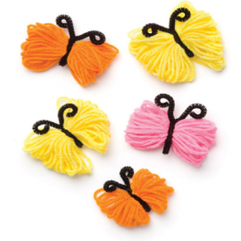 Butterfly Yarn SWAPS Idea from Red Heart