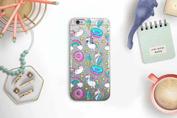 75+ Magically Inspiring Unicorn Crafts, DIYs, Foods and Gift Ideas: Unicorn iPhone Case