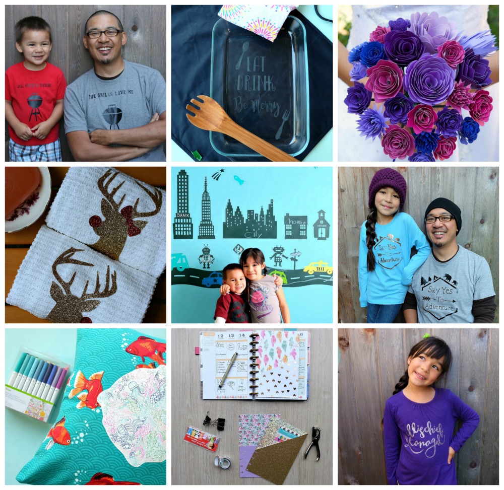 Tons of fun and easy Cricut craft project ideas from Hello Creative Family!