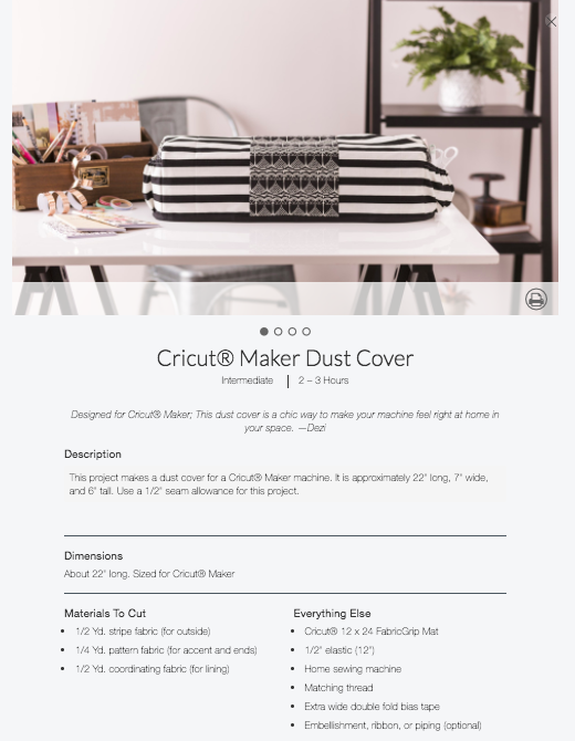 Do you sew? If so you need the Cricut Maker! Cricut's new machine is the best thing that has happened in the sewing world in a long time. This article breaks down the many features, shares some awesome Cricut Maker made sewing projects and counts down the many reasons why you need a Cricut Maker in your craft room! The Cricut Maker lets you spend less time doing what you don't like (cutting) and doing more of what you love-- Sewing and making easy, gorgeous projects and handmade gifts! 