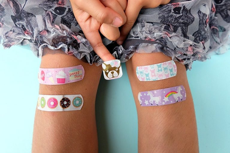 DIY Washi Tape Bandages