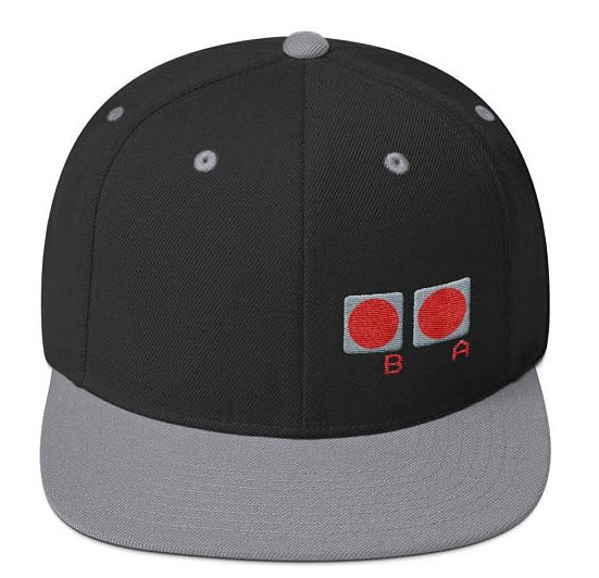 Handmade Holiday Gift Guide Gifts For Him: Classic Video Controller Baseball Hat from The Fort