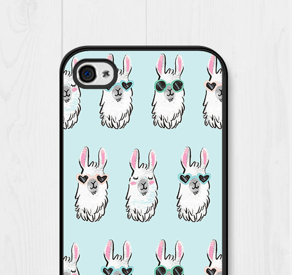 50+ Lovely Llama Crafts, Printables, SVG's DIY's, Food and Gift Ideas: Llama Sunglasses Phone Case from Field Trip