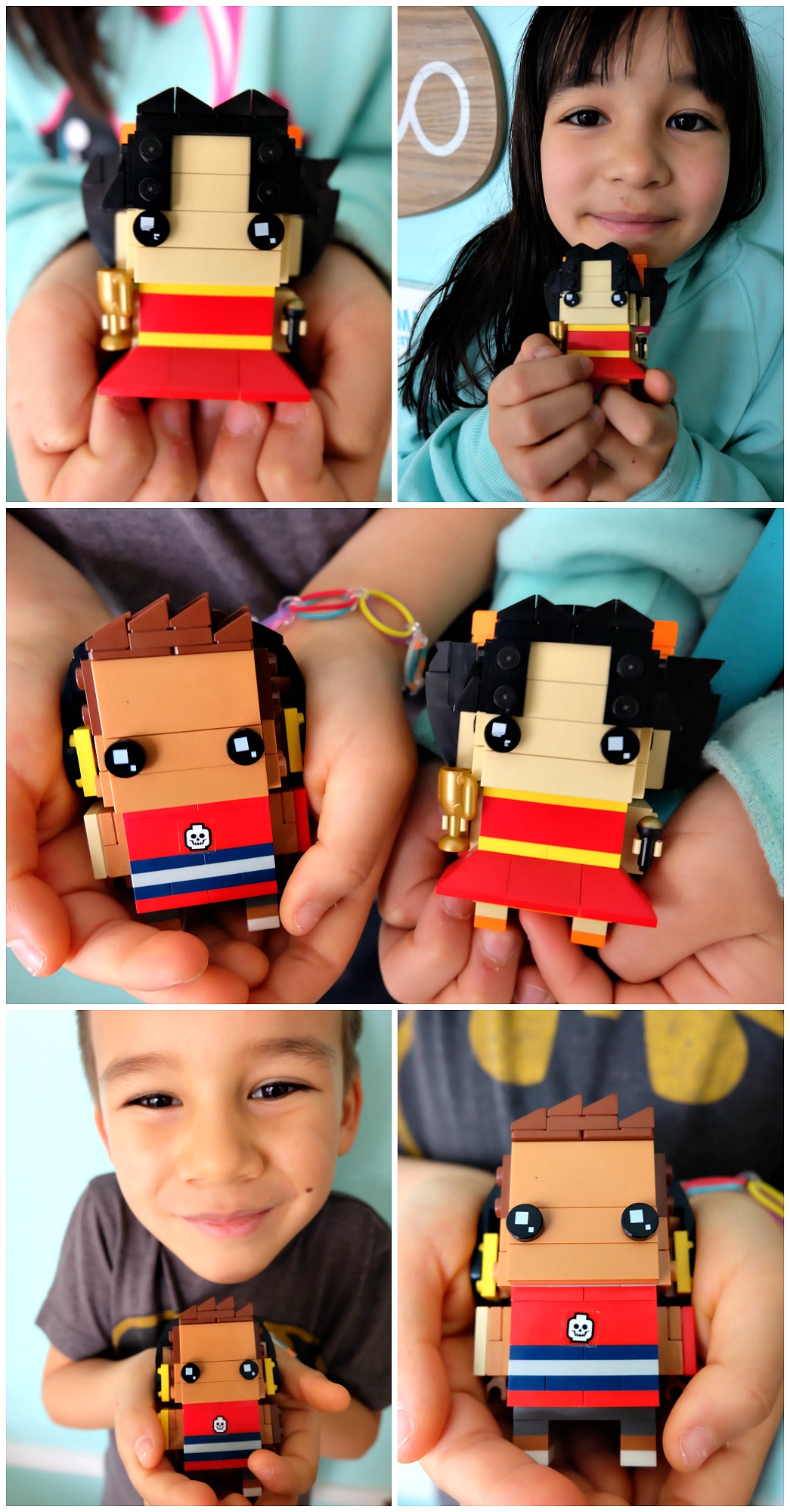 Have you seen the new Lego BrickHeadz Go Brick Me sets? They are too cute! They take selfies to a whole new level! Make a custom lego figure in your appearance! 
