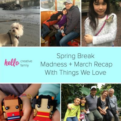 This year's spring break included a family trip to Victoria! Read about the adventures that Hello Creative Family had while travelling in BC along with Crystal's picks for things she loved in March!