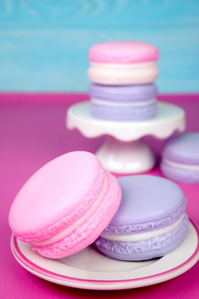 37+ Handmade Gift Ideas For Mom That She's Guaranteed To Love: DIY Macaron Soap from Happiness Is Handmade