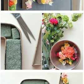37+ Handmade Gift Ideas For Mom That She's Guaranteed To Love: DIY Mom Blooming Floral Letters from Urbanic Paper