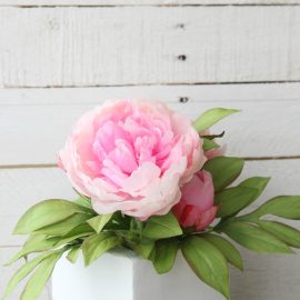 37+ Handmade Gift Ideas For Mom That She's Guaranteed To Love: Faux Patina Vase from The Happie Housie
