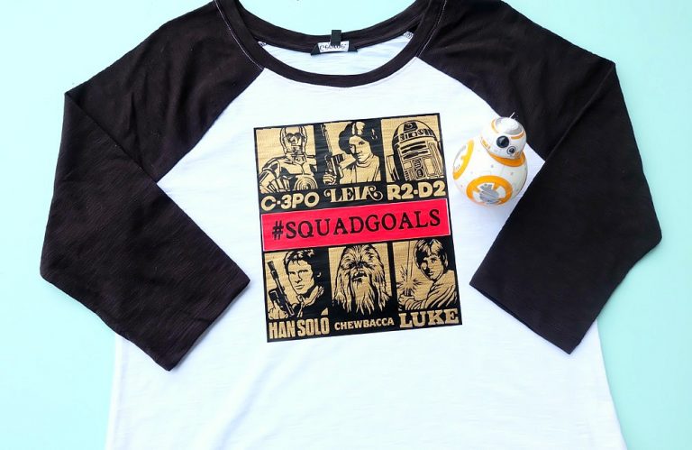 DIY Star Wars Squad Goals Shirt Design