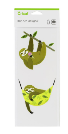 Sloths Cricut Iron On Designs