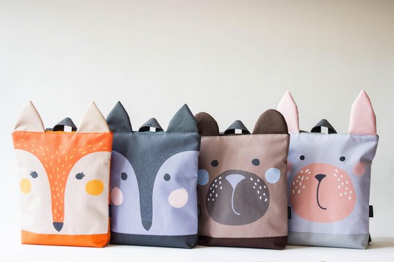 School Accessories You'll Love: Forest Animal Backpacks from Muni