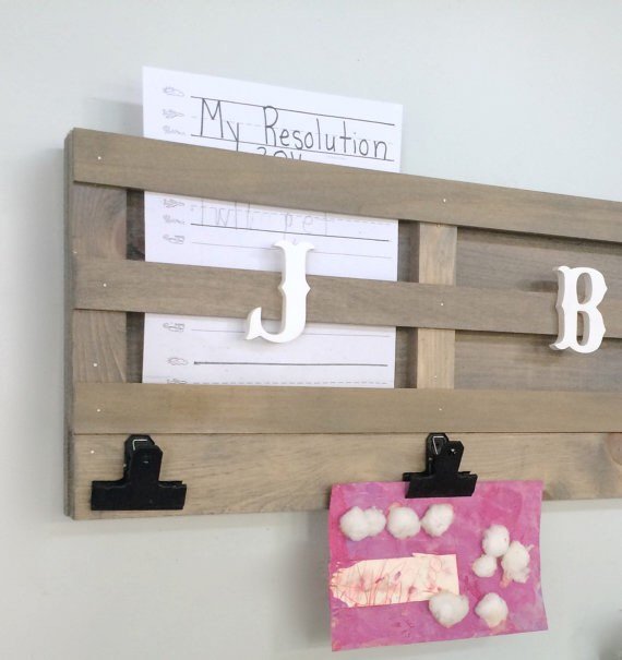Handmade School Supplies & Accessories You'll Love: Homework Organizer from Dean Penn