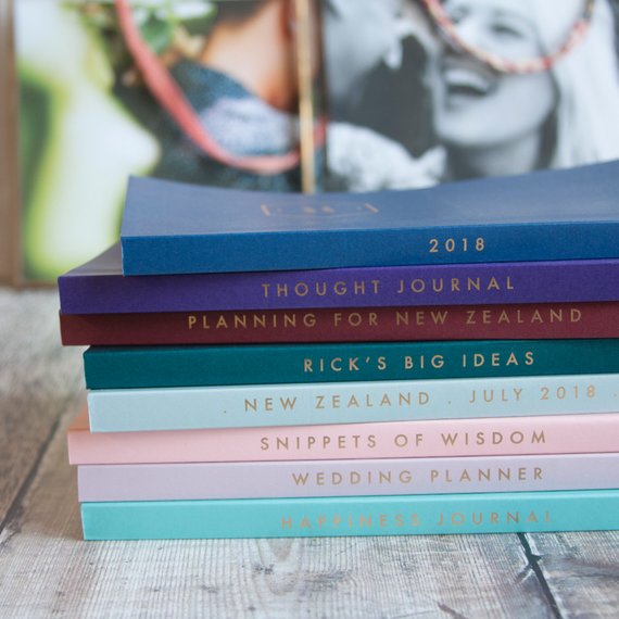 Handmade School Supplies & Accessories You'll Love: Personalized Foiled Notebook from And So They Made