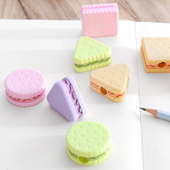 School Accessories You'll Love: Sweet Cookies Pencil Sharpener from Caribou Milk