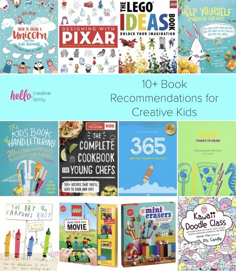 10+ Books That Make Great Gifts For Creative Kids Recommended by Hello Creative Family