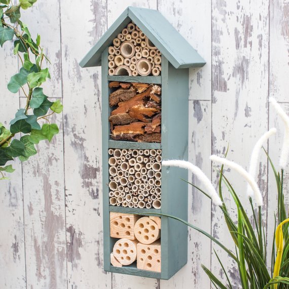 Shop Handmade Holiday Gift Guide: 4 Tier Bee Hotel from Wudwerx