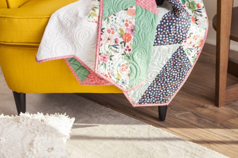 Half Hexi Quilt- Intermediate Project 3+ hours