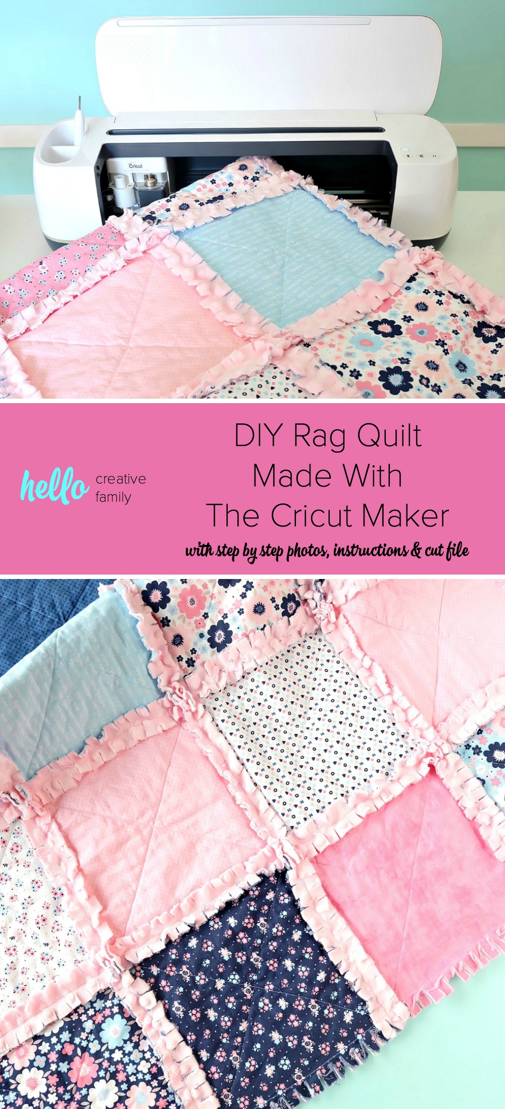 Diy Rag Quilt Made With The Cricut Maker With Step By Step Photos Instructions And Cut File,Online Data Entry Jobs From Home