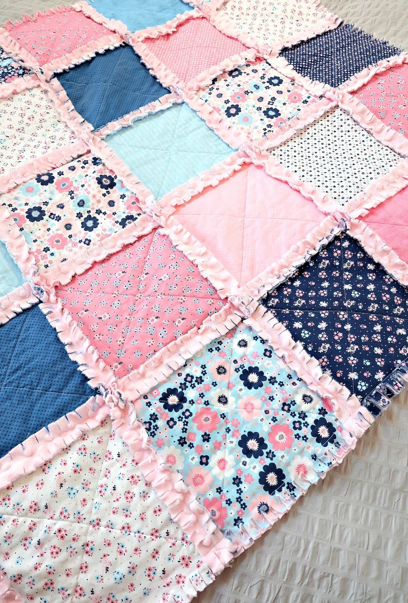 Diy Rag Quilt Made With The Cricut Maker With Step By Step Photos Instructions And Cut File,Brick Driveway Entrance