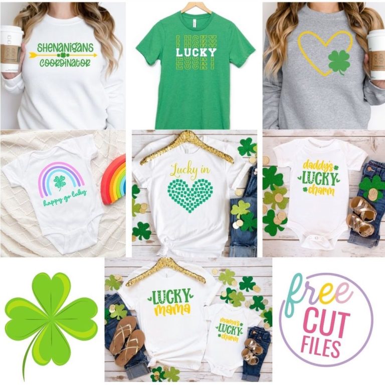 23 Free St Patricks Day SVG Files Including Lucky In Love
