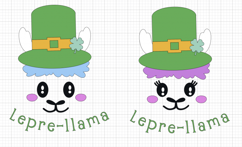 Irish clip art Patrick's Day SVG Creative Irish gits Leprechaun Llama Leprechaun SVG Llama SVG Lepra-Llama St