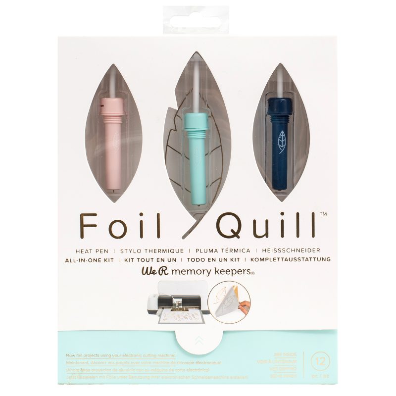 We R Memory Keepers Foil Quill Sheets 4"X6" 30/Pkg-Silver Swan Heat Activated 