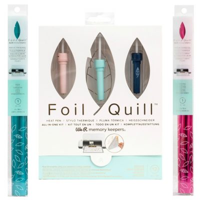 How To Use a We R Memory Keepers Foil Quill With Your Cricut step-by-step photos and instructions from unboxing, to setup, to completing your first project!