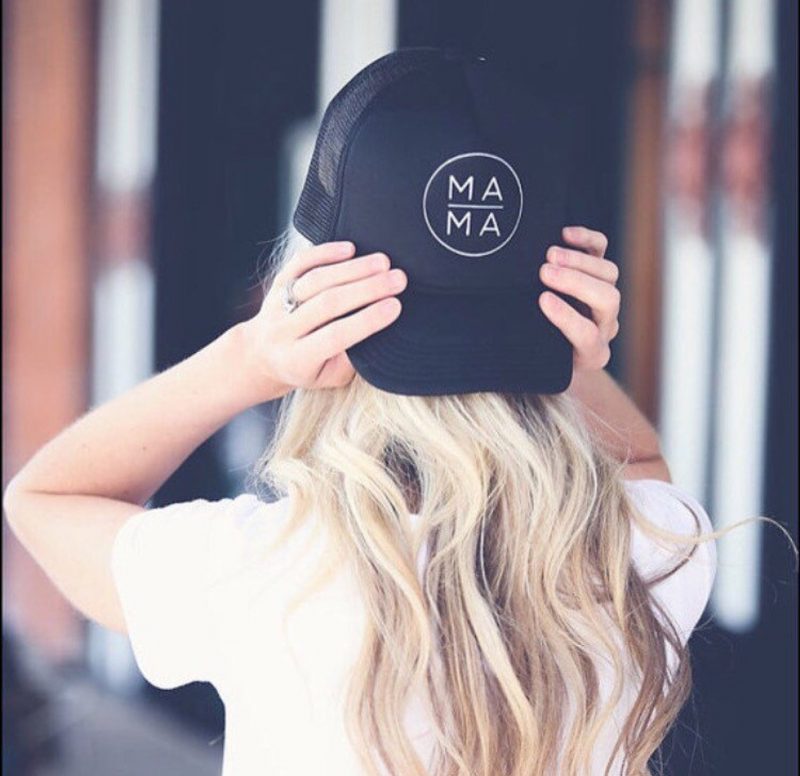 Shop Handmade Mother's Day Gift Ideas For Mom: Mama Trucker Hat from To Little Arrows