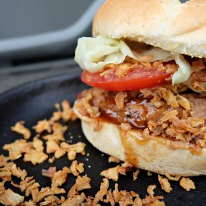 Fire up the BBQ and get out of the hot kitchen! We're sharing with you the best burger recipe you've ever tasted-- Our Hawaiian Turkey Burger Recipe. We're also sharing our secrets for making the juiciest turkey burger you've ever eaten. Juicy, flavorful and healthy you'll feel good about feeding this easy meal to your family! #Turkey #Burger #HawaiianFood #Recipe #Sponsored