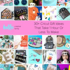 30+ Cricut Gift Ideas That Take 1 Hour Or Less To Make