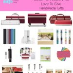 Stumped for what to get the crafty person who loves to give handmade gifts on your list? Our Cricut Holiday Gift Guide has ideas that are guaranteed to impress. We've got gift ideas for all the crafters in your life! #sponsored #CricutCreated #GiftGuide #Crafts