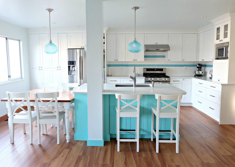 Turquoise Kitchen Remodel Part 3: The Reveal + 20 Tips For A Smooth Renovation Process