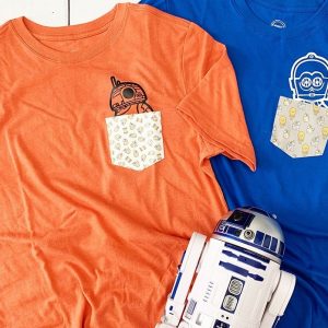27 Cricut Gift Ideas That Take 1 Hour Or Less To Make: Pocket Star Wars Shirt from Pineapple Paper Co